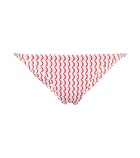 Asceno - Biarritz wave-print bikini bottoms