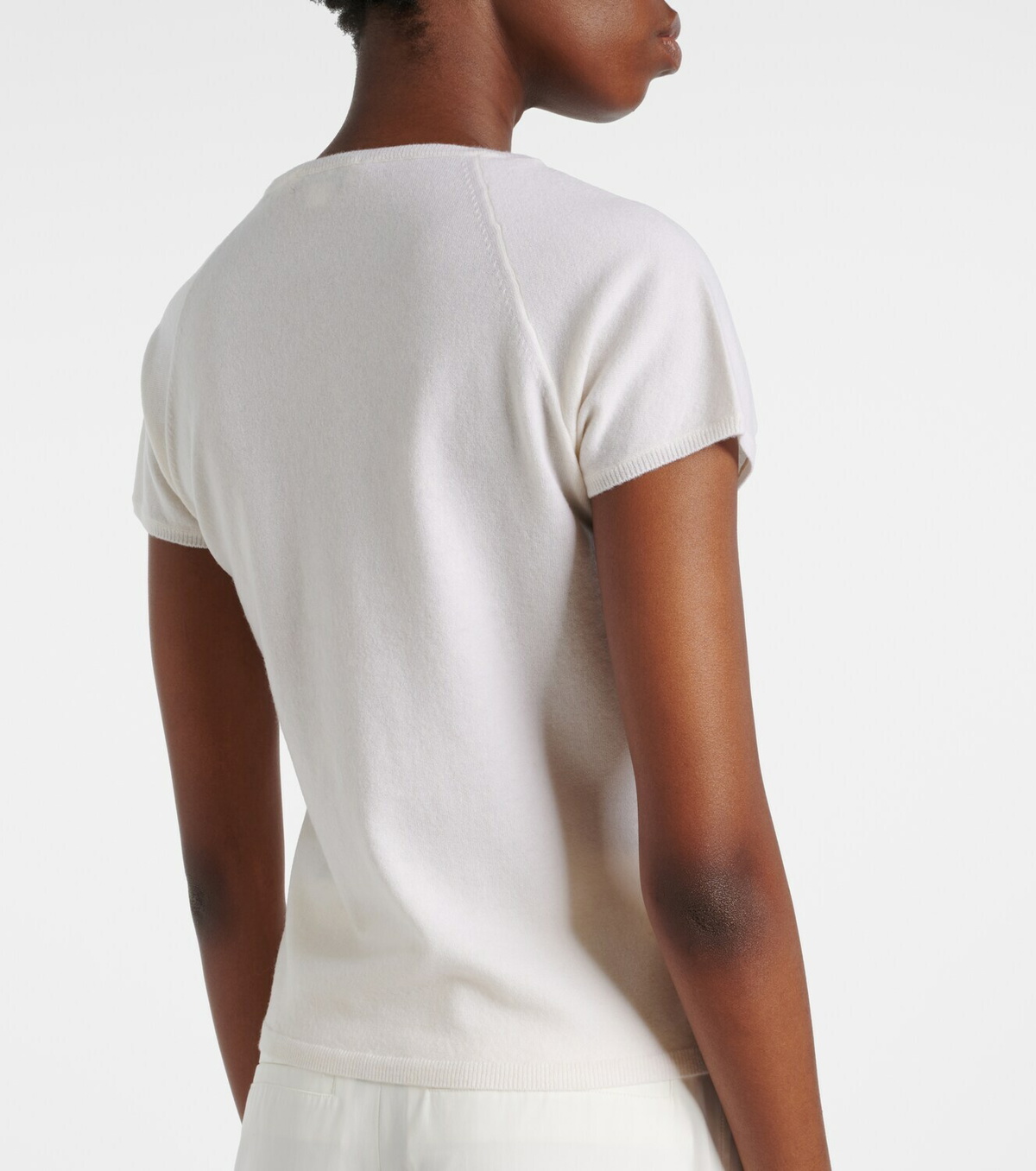 Vince Wool and cashmere-blend top