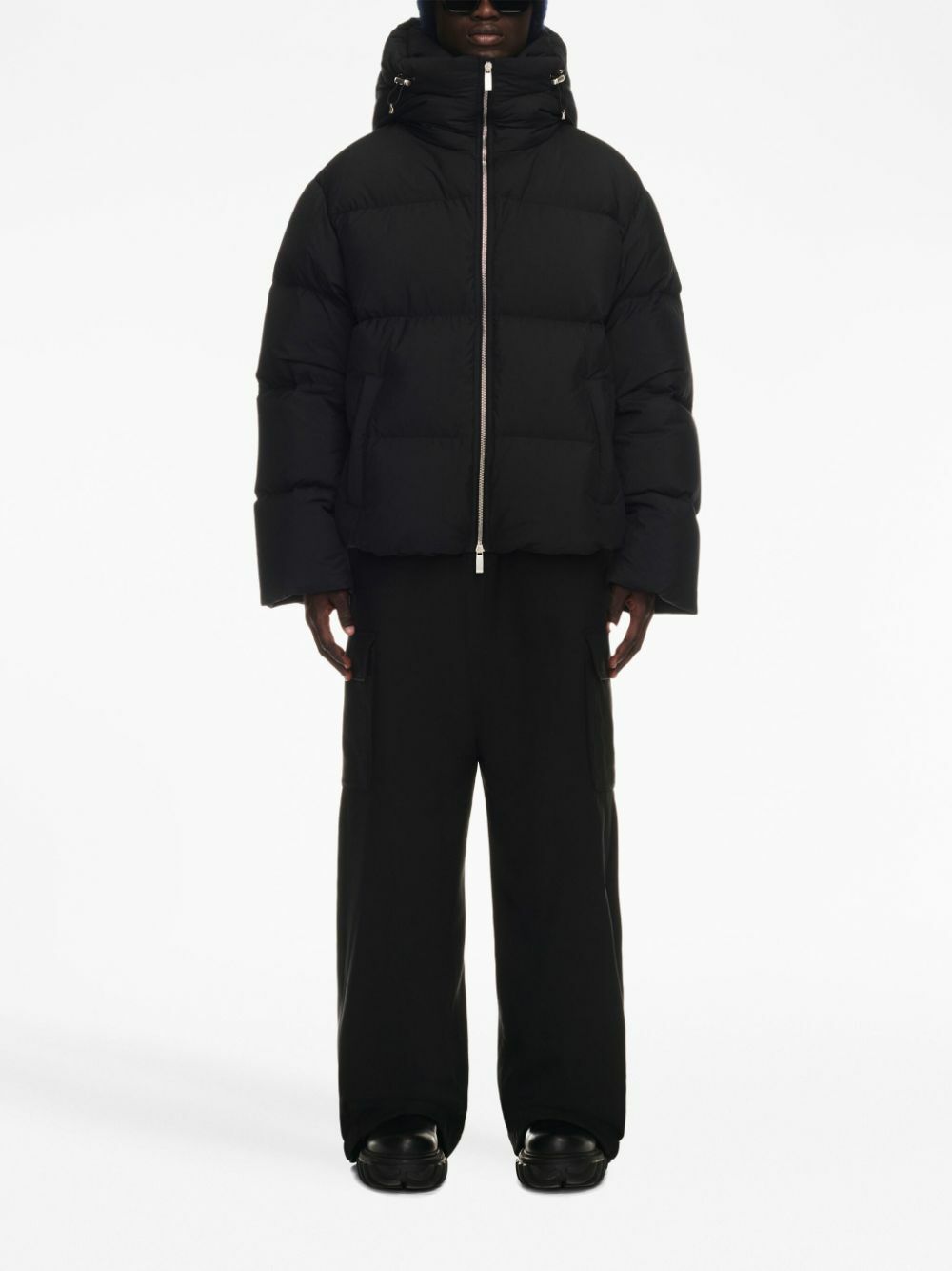 OFF-WHITE - Nylon Puffer Down Jacket Off-White