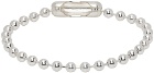 AMBUSH Silver Ball Chain Bracelet