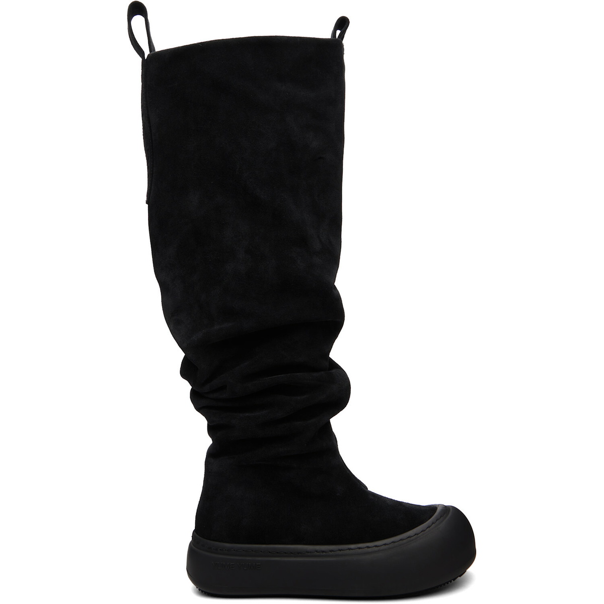 YUME YUME SSENSE Exclusive Black Fisherman Tall Boots
