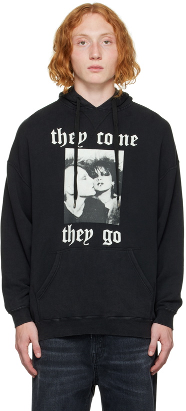 Photo: R13 Black 'They Come They Go' Hoodie