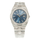 Vacheron Constantin Overseas Quartz Diamond Blue Dial Ladies Watch 1205v/100A-B590