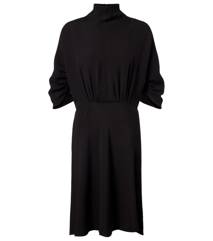 Photo: The Row Emmeline silk crêpe cady midi dress