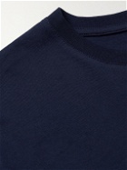 Organic Basics - Organic Cotton-Jersey T-Shirt - Blue