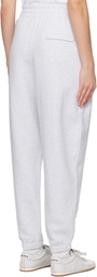 alexanderwang.t Gray Puff Logo Sweatpants
