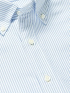 Sid Mashburn - Button-Down Collar Striped Cotton Oxford Shirt - Blue