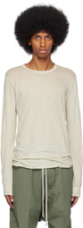 Rick Owens Off-White Basic Long Sleeve T-Shirt