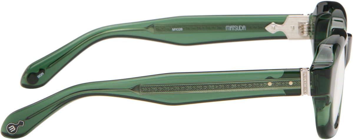 Matsuda Green M1028 Glasses