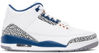 Nike Jordan White Air Jordan 3 Sneakers