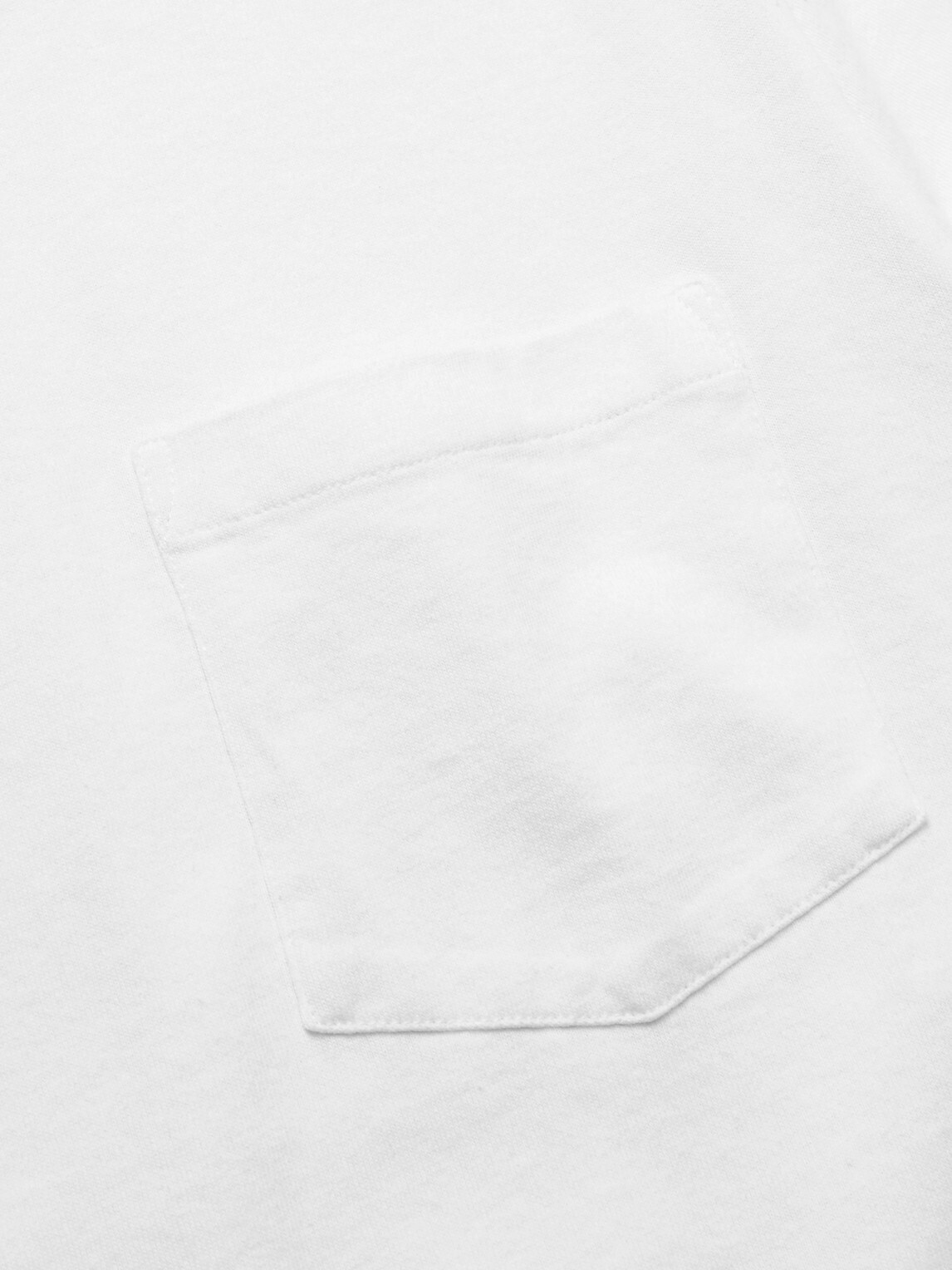 Corridor - Garment-Dyed Cotton-Jersey T-Shirt - White