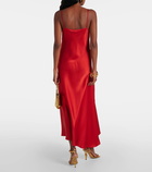 Max Mara Netto satin slip dress