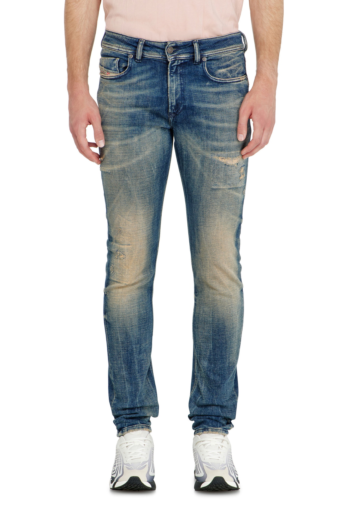 Diesel Skinny Jeans Low Waist 1979 Sleenker - Jeans Mens in Blue