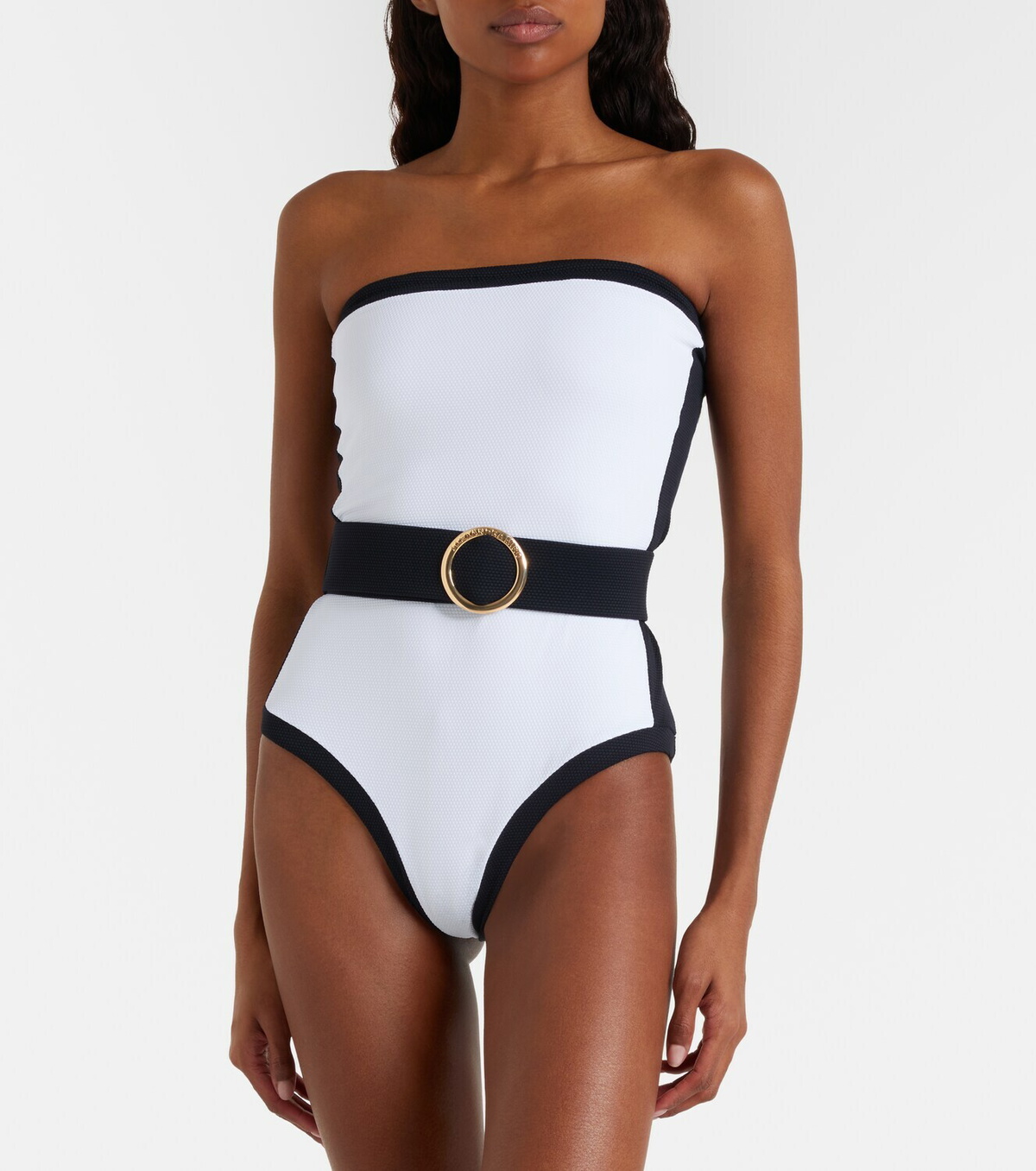 Alexandra Miro Whitney belted swimsuit