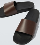 Frescobol Carioca Humberto leather slides