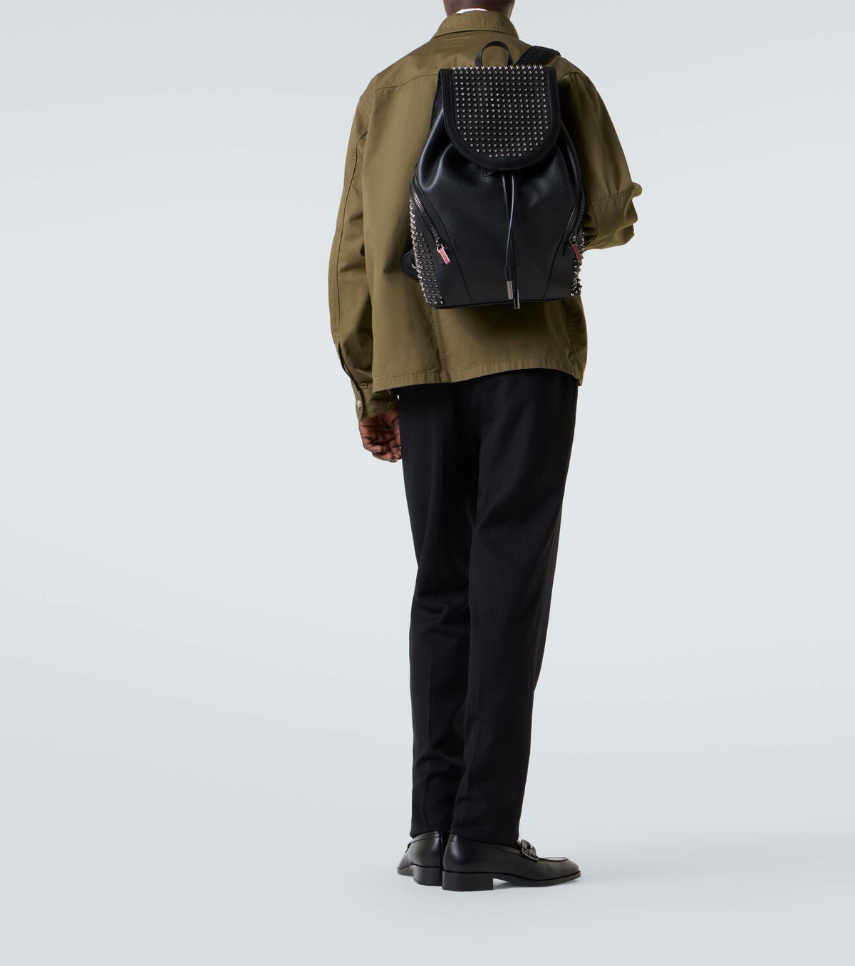 Christian Louboutin Funky embellished leather backpack