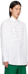 Valentino White Floral Shirt