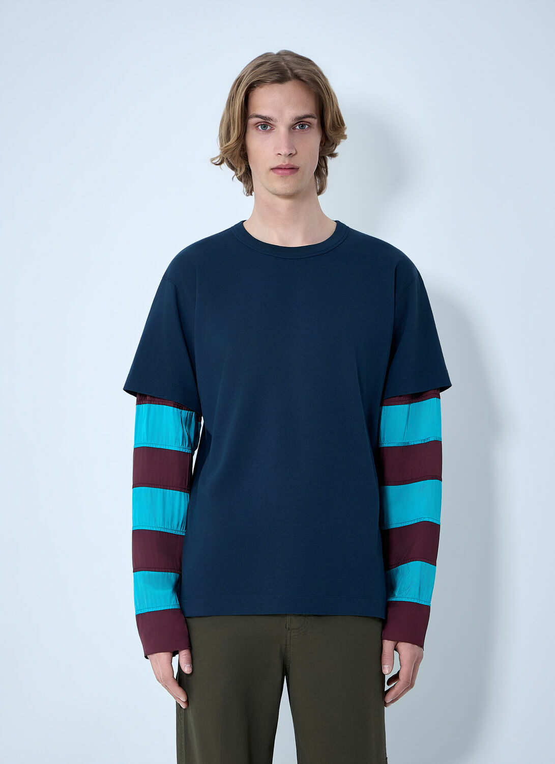 Dries Van Noten Contras Sleeves T-Shirt