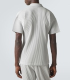 Homme Plissé Issey Miyake Basics pleated polo shirt