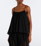 De La Vali Agapito georgette top