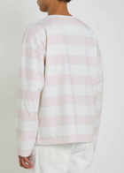 Jacquemus Le Tshirt Mariniére Striped Cotton T-shirt White