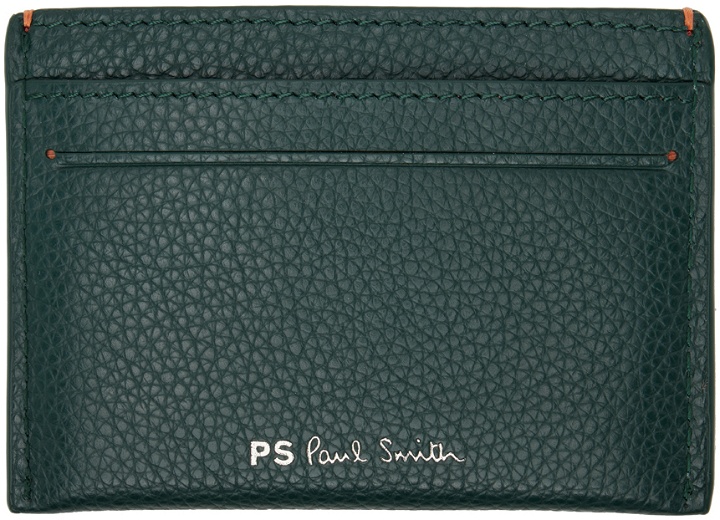 Photo: PS by Paul Smith Green Embossed Card Holder