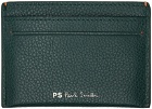 PS by Paul Smith Green Embossed Card Holder