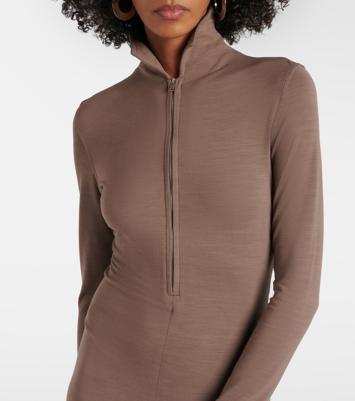 Mugler Jersey gown