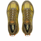 Hoka One One Mafate Speed 2 Sneakers in Dark Olive/Golden Lichen