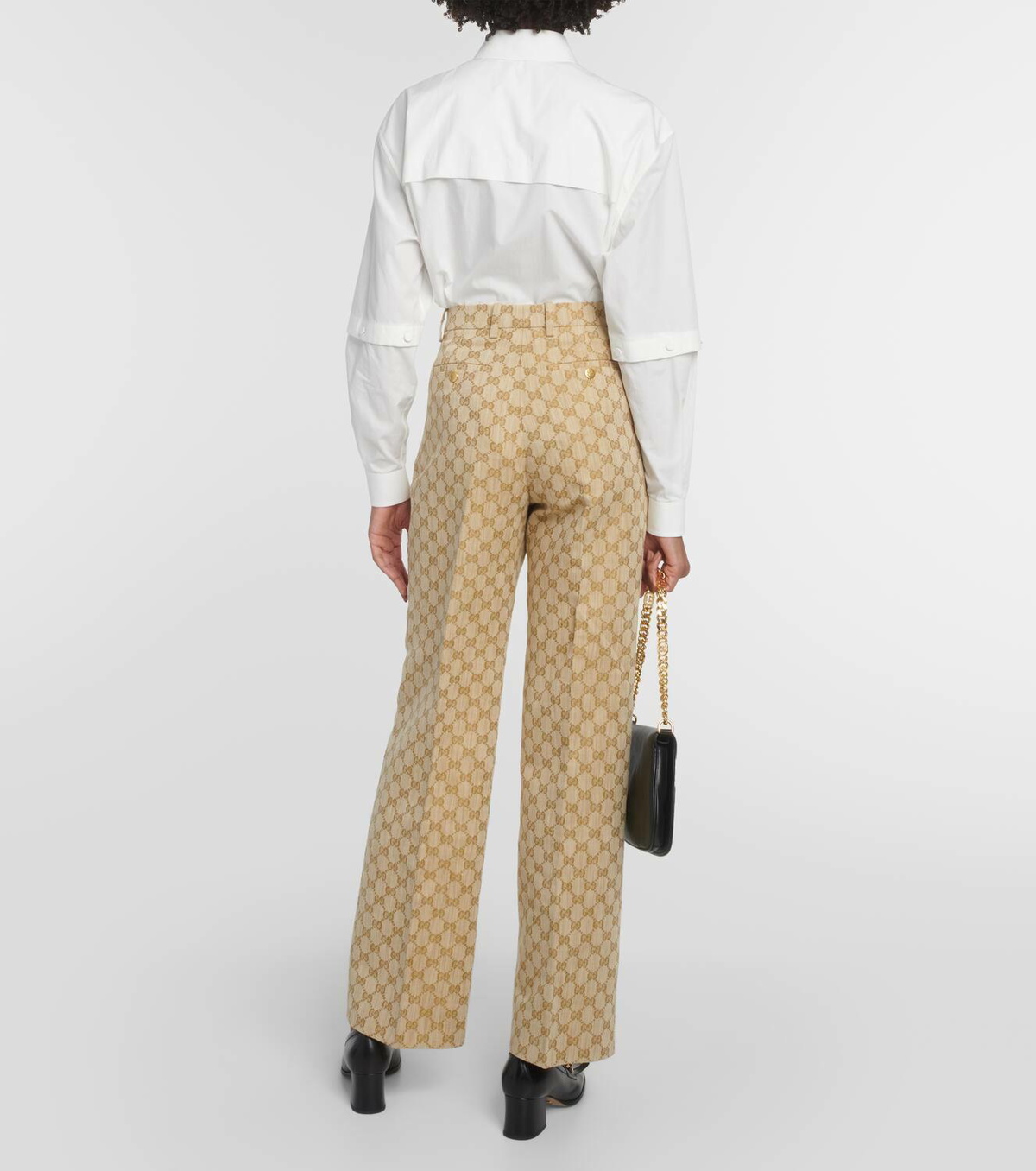 Gucci GG jacquard straight pants Gucci