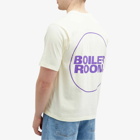Boiler Room Men's Core Logo T-Shirt in Bone