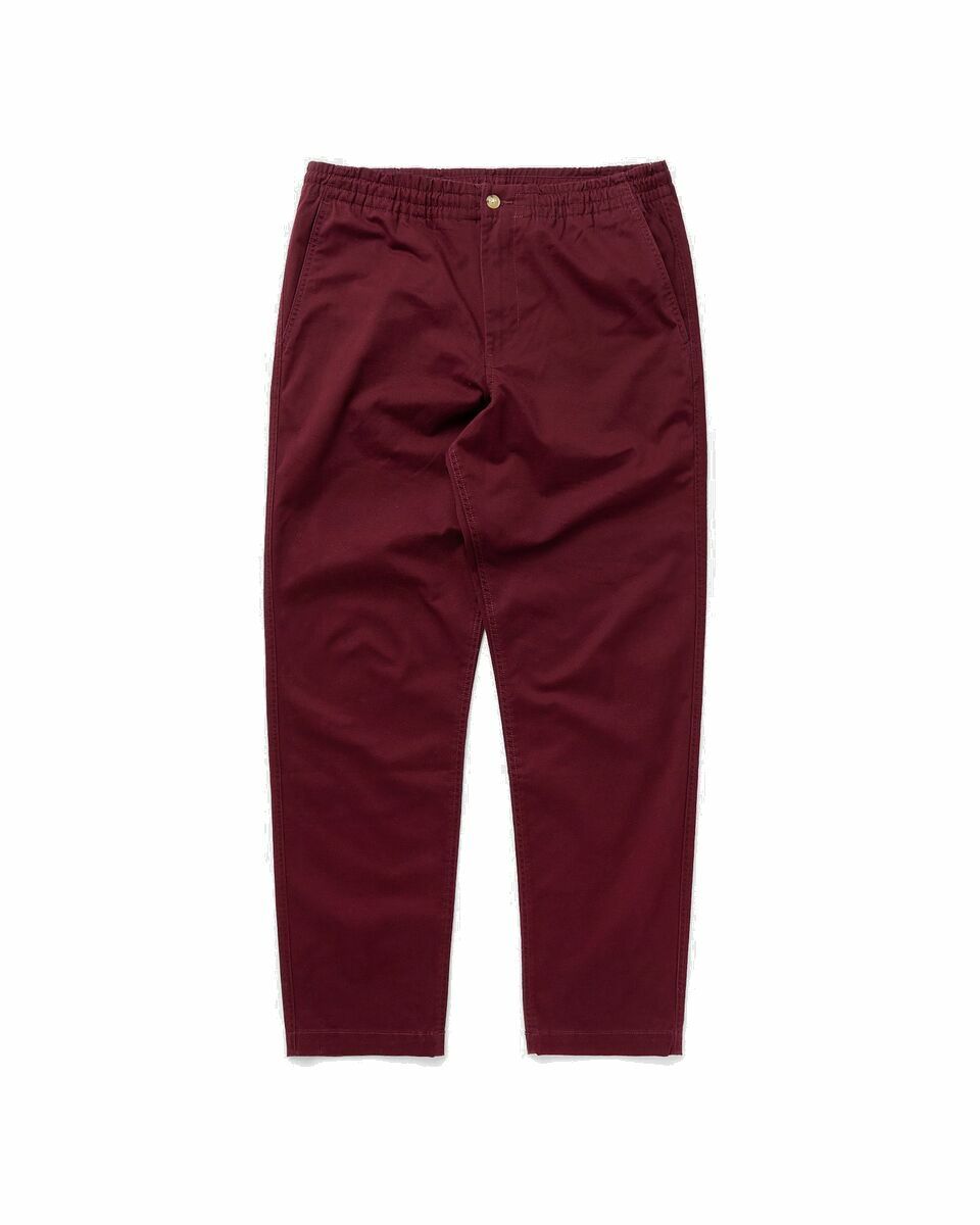 Photo: Polo Ralph Lauren Prepster Flat Pant Red - Mens - Casual Pants