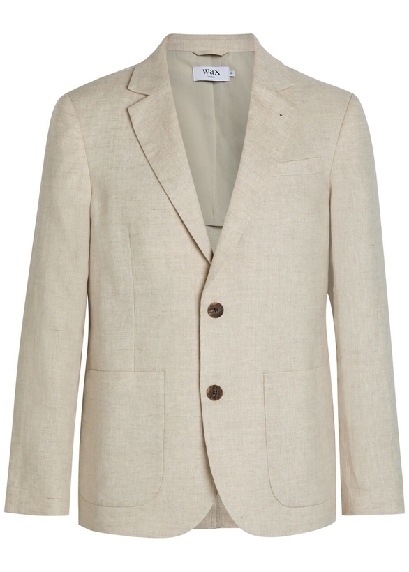 Photo: Wax London Fintry Linen Blazer Beige