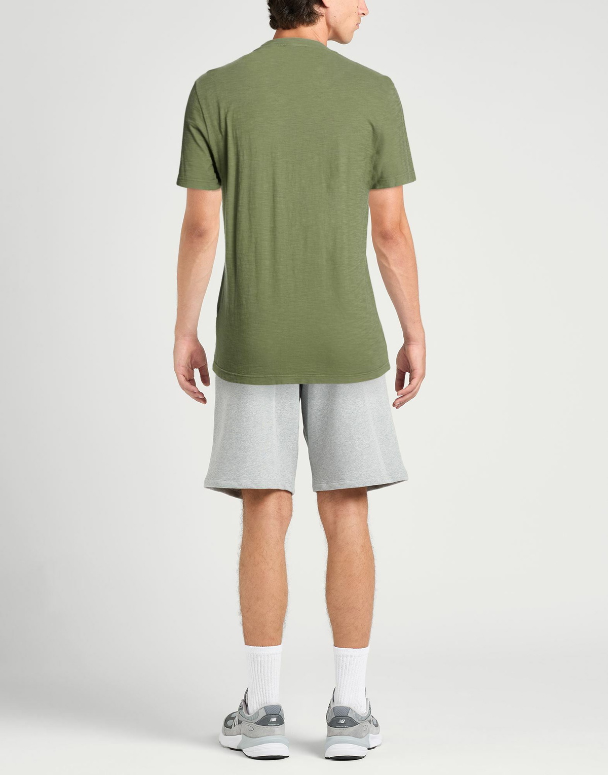 Dondup Mens T-shirt in Sage green