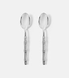 Gucci Set of 2 silver-plated spoons