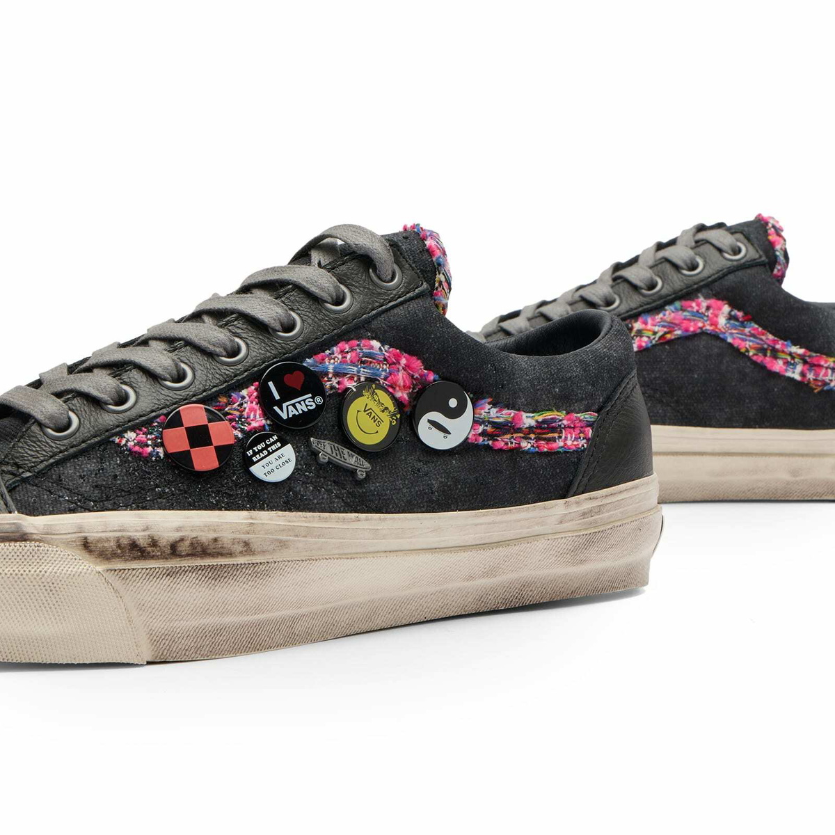 Vans LX Old Skool 36 Sneaker in Faded Black