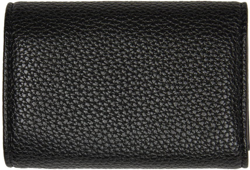 Vivienne Westwood Black Johanna Grain Envelope Billfold Wallet Vivienne ...