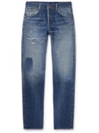 Visvim - Social Sculpture 16 Straight-Leg Distressed Jeans - Blue