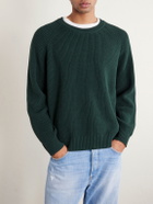 Corridor - Ribbed Cotton Sweater - Green