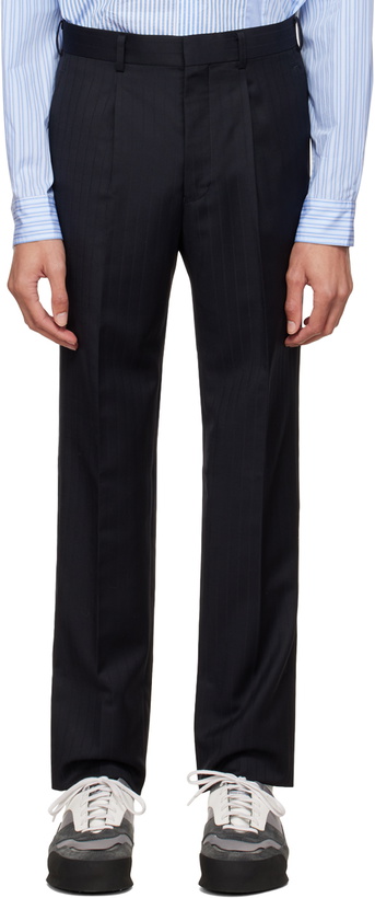 Photo: Comme des Garçons Homme Deux Black Stripe Trousers