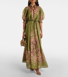 Zimmermann Ottie Swing floral maxi dress