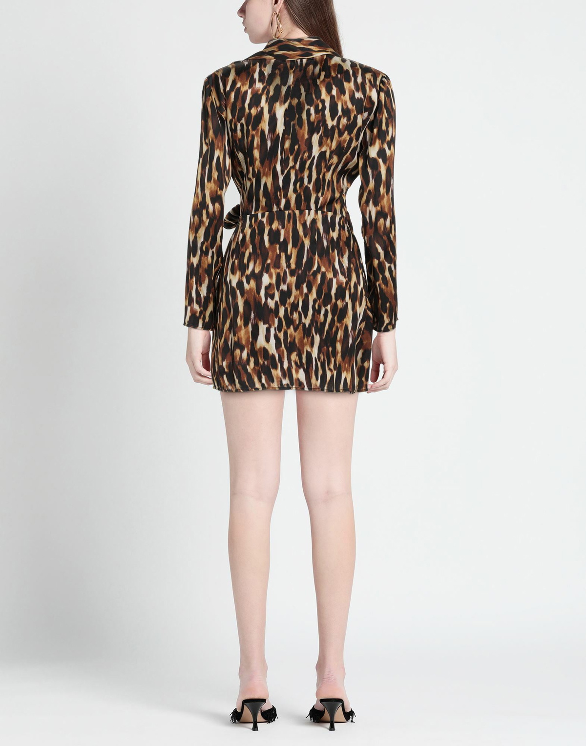 Jucca Womens Mini dress Dark in Brown