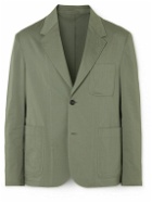 Dunhill - Stretch Cotton and Silk-Blend Suit Jacket - Green