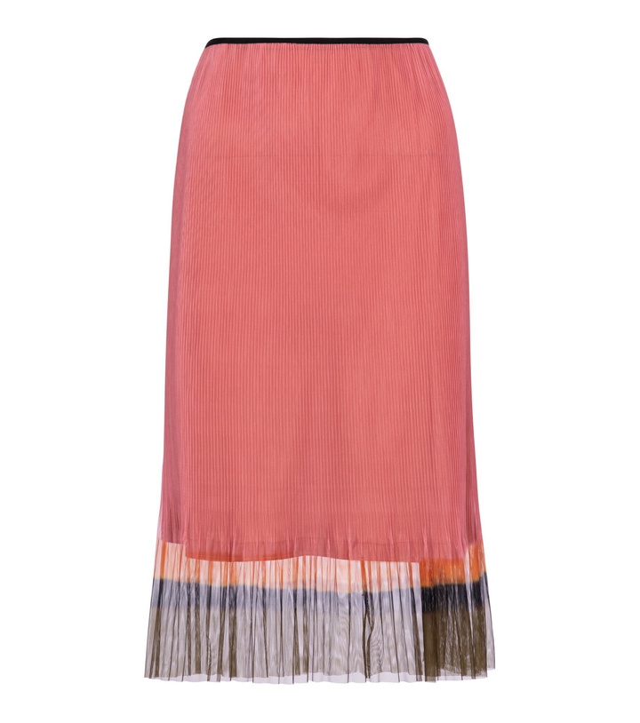 Photo: Dries Van Noten - Pleated midi skirt