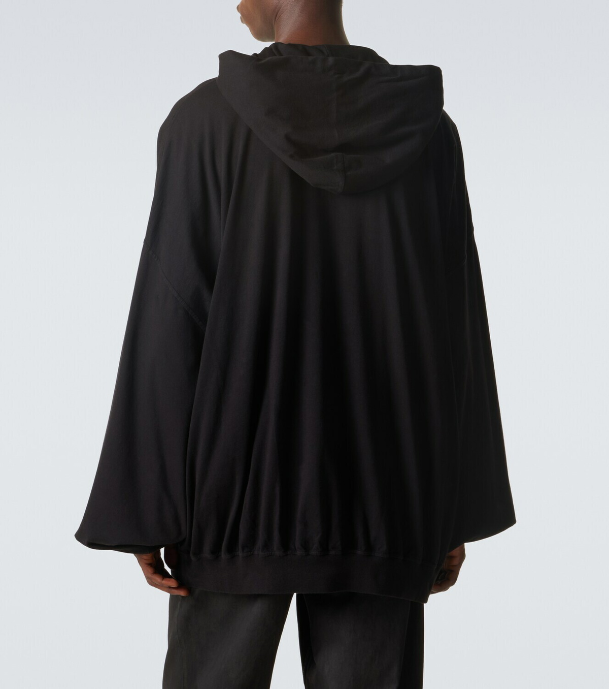 Rick Owens DRKSHDW Hun cotton jersey hoodie