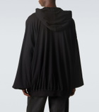 Rick Owens DRKSHDW Hun cotton jersey hoodie