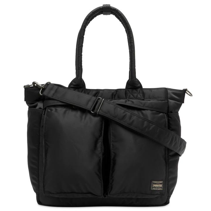 Photo: Porter-Yoshida & Co. Tanker Tote Bag - Medium in Black 