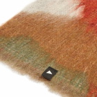 and wander Men's Mixed Colour Shaggy Knit Beanie in Brown Mix
