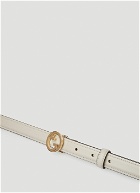 Interlocking G Belt in White