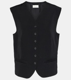 The Row Vegas wool vest